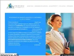 Sites similar to prosoc.com.mx
