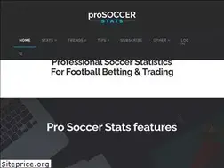 Sites similar to prosoccerstats.com