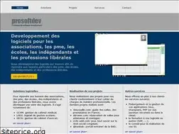 Sites similar to prosoftdev.be