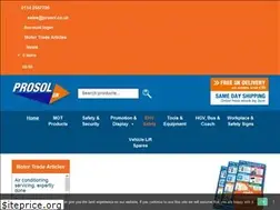 Sites similar to prosol.co.uk
