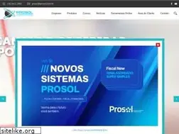 Sites similar to prosol.com.br
