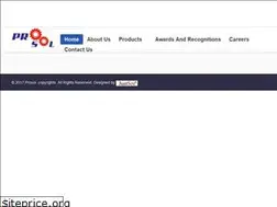 Sites similar to prosol.in