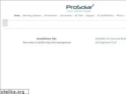 Sites similar to prosolar.com