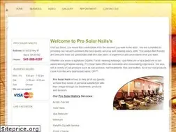 Sites similar to prosolarnailsbend.com