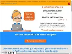 Sites similar to prosolinformatica.com.br