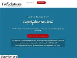 Sites similar to prosolutions.net