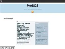 Sites similar to prosos.org