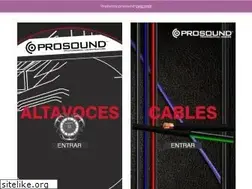 Sites similar to prosound.mx