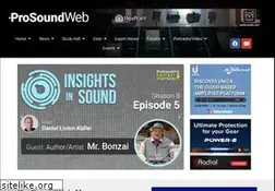 Sites similar to prosoundweb.com