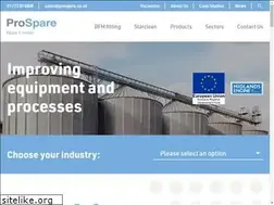 Sites similar to prospare.co.uk