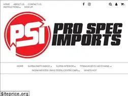 Sites similar to prospecimports.com.au