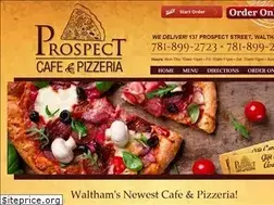 Sites similar to prospectcafepizza.com