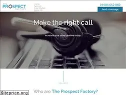 Sites similar to prospectfactory.co.uk