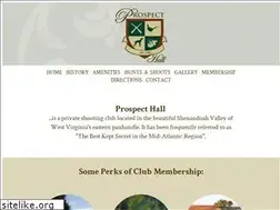 Sites similar to prospecthall.com