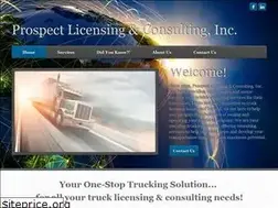 Sites similar to prospectlicensing.com