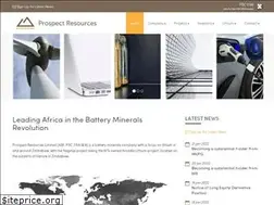 Sites similar to prospectresources.com.au