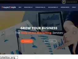 Sites similar to prospectsimple.com