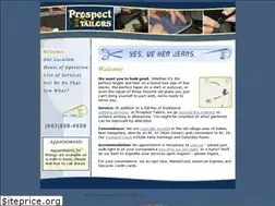 Sites similar to prospecttailors.com