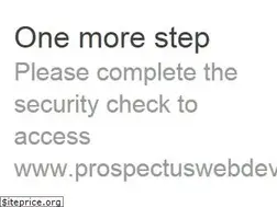 Sites similar to prospectuswebdevelopment.com