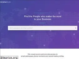 Sites similar to prospectworx.com