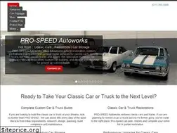 Sites similar to prospeedautoworks.com