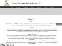 Sites similar to prospergreentech.com
