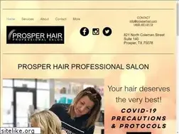 Sites similar to prosperhair.com