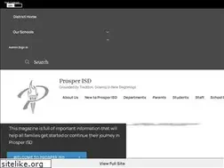 Sites similar to prosperisd.org