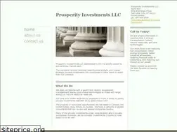 Sites similar to prosperity-investments.com