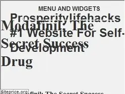 Sites similar to prosperitylifehacks.com