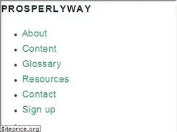 Sites similar to prosperlyway.com