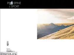 Sites similar to prospineandsport.com