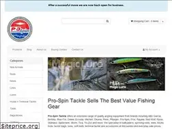 Sites similar to prospintackle.com