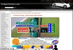 Sites similar to prosportstickers.com