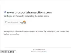 Sites similar to prosportstransactions.com