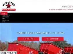 Sites similar to prostardumpsters.com