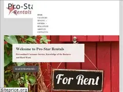 Sites similar to prostarrentals.com