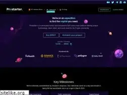Sites similar to prostarter.io
