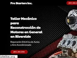 Sites similar to prostartersinc.com