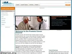 Sites similar to prostate-cancer.emedtv.com