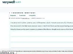 Sites similar to prostatecancer.about.com