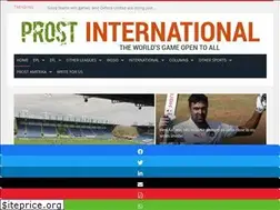 Sites similar to prostinternational.com