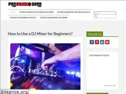 Sites similar to prostudiogear.com