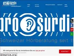 Sites similar to prosurdis.ch