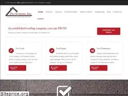 Sites similar to prosystemsroofing.com
