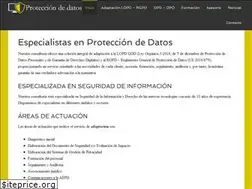 Sites similar to protecciondatos.org