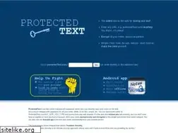 Sites similar to protectedtext.com