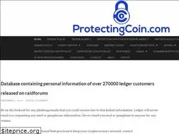 Sites similar to protectingcoin.com
