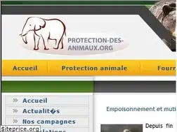 Sites similar to protection-des-animaux.org