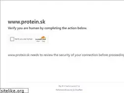 Sites similar to protein.sk